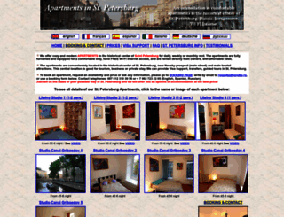 roxana-apartments.com screenshot