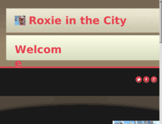 roxieinthecity.com screenshot