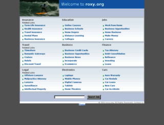 roxy.org screenshot
