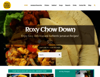roxychowdown.com screenshot
