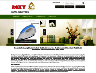roxyhomeappliances.com screenshot