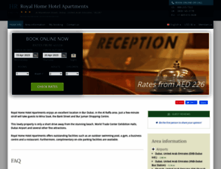royal-home-apartments.h-rez.com screenshot