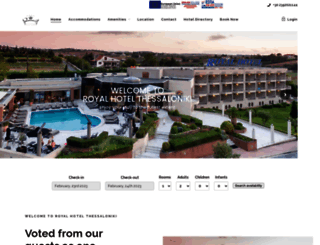 royal-hotel.gr screenshot
