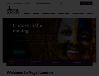 royal-london.co.uk screenshot