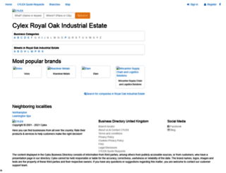 royal-oak-industrial-estate.cylex-uk.co.uk screenshot
