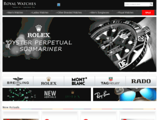 royal-watches.pk screenshot
