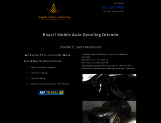 royal1mobiledetailing.com screenshot