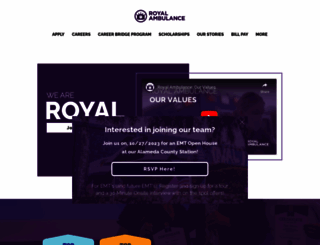 royalambulance.com screenshot