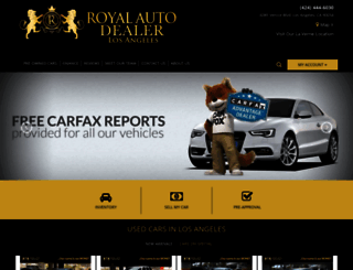 royalautodealer.com screenshot