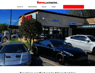 royalautomotivechicago.com screenshot
