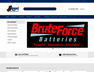 royalbattery.com screenshot