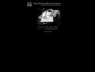 royalblendcoffee.com screenshot