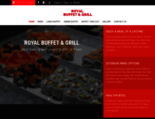 royalbuffetgrill.net screenshot