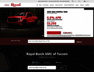 royalbuickgmc.com screenshot