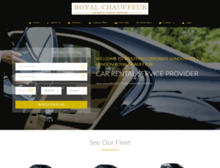royalchauffeur.uk screenshot