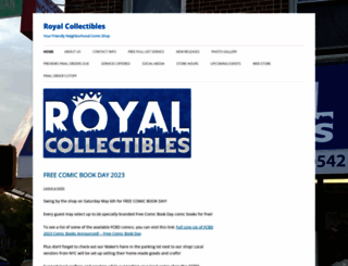 royalcomicsnyc.com screenshot