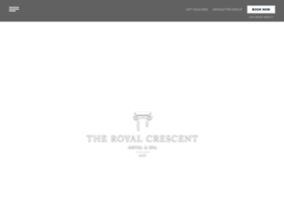 royalcrescent.co.uk screenshot