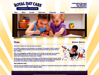 royaldaycare.ca screenshot