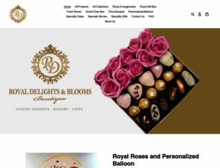 royaldelightsblooms.com screenshot