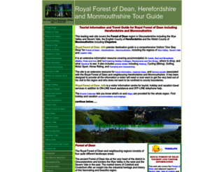 royalforestofdean.info screenshot