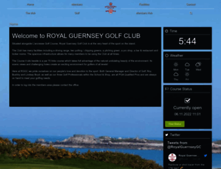 royalguernseygolfclub.com screenshot