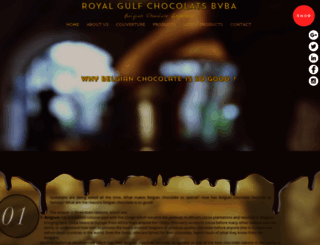 royalgulfchocolats.com screenshot