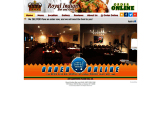 royalindianbargrill.com screenshot