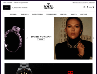 royaljewelers.com screenshot
