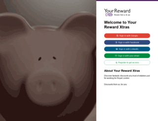 royallondon.rewardgateway.co.uk screenshot