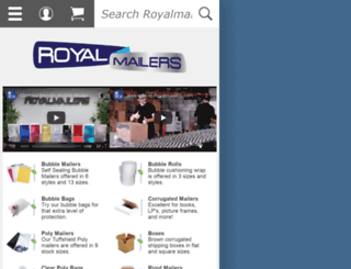 royalmailers.com screenshot