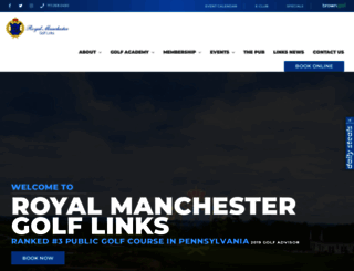 royalmanchestergolflinks.com screenshot