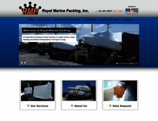 royalmarinepacking.com screenshot
