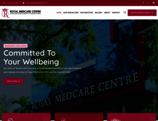 royalmedcarecentre.com screenshot