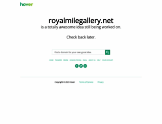 royalmilegallery.net screenshot