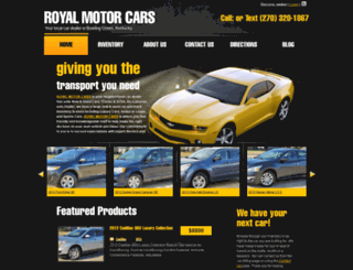 royalmotorcarsky.com screenshot