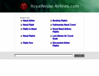 royalnepal-airlines.com screenshot