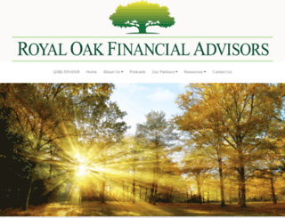royaloakfinancialadvisors.com screenshot