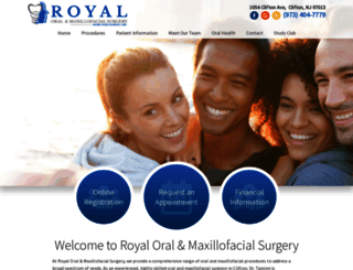 royaloral.com screenshot