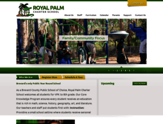 royalpalmcharter.com screenshot