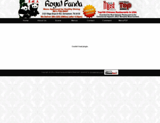 royalpandarestaurant.com screenshot