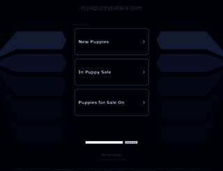 royalpuppypalace.com screenshot