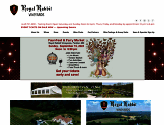 royalrabbitvineyards.com screenshot
