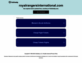 royalrangersinternational.com screenshot