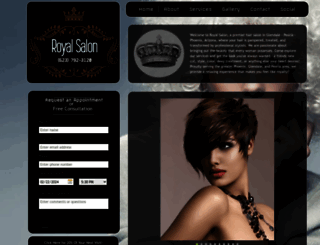 royalsalonaz.com screenshot
