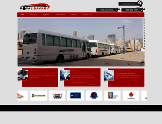 royalsavaritransport.com screenshot