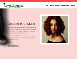 royalshahnaz.com screenshot