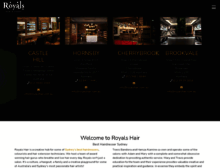 royalshair.com.au screenshot
