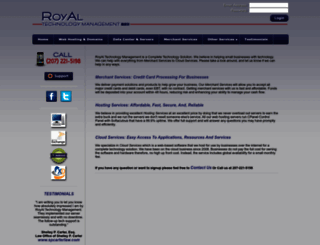 royaltechnologymanagement.com screenshot