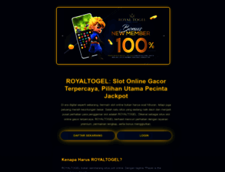royaltogel.info screenshot