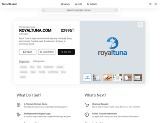 royaltuna.com screenshot